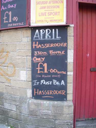 Time for a Hasser�der - Even in Glasgow